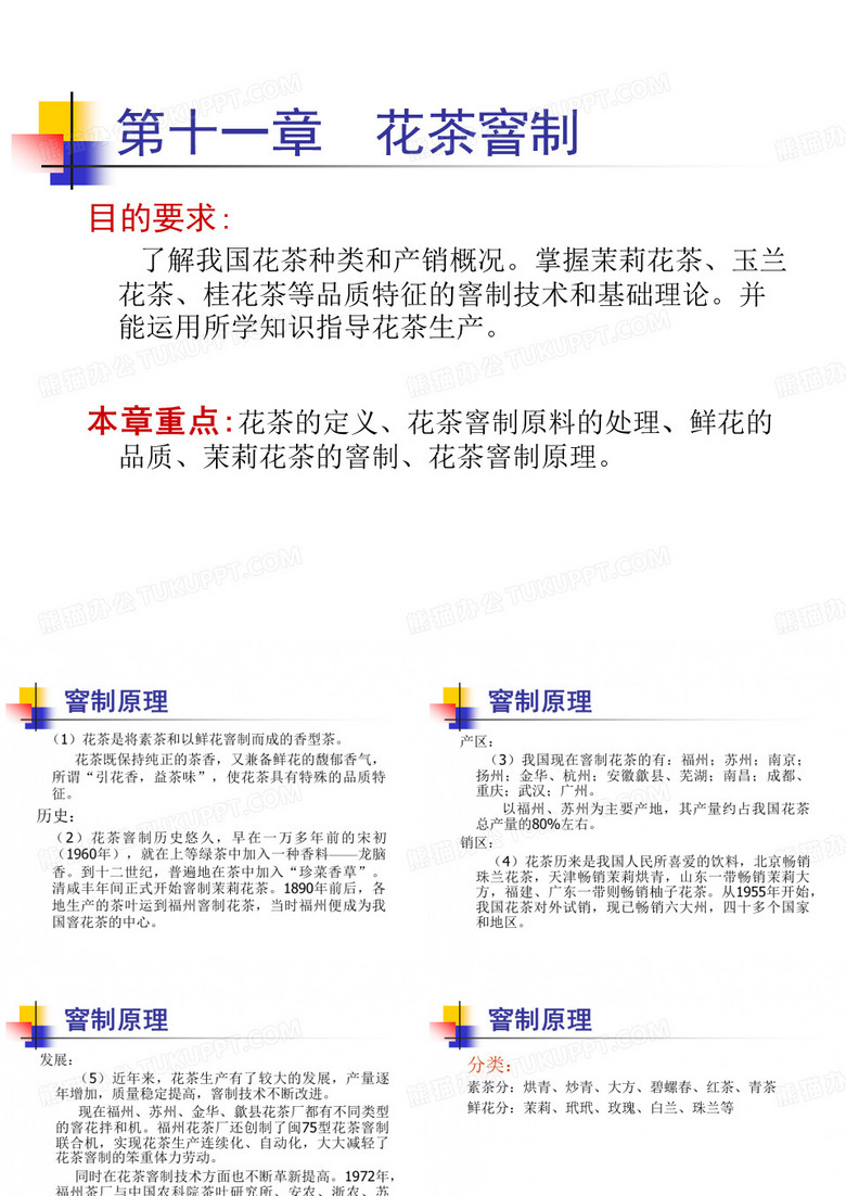 花茶窨制