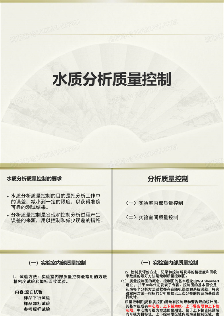 水质分析质量控制