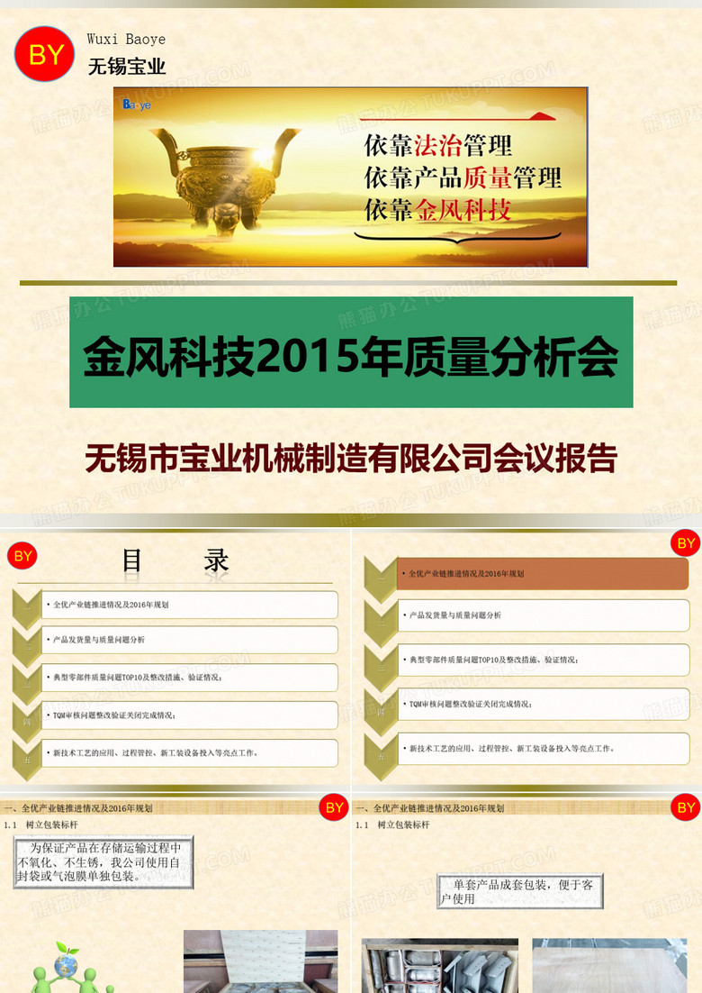 质量分析会PPT