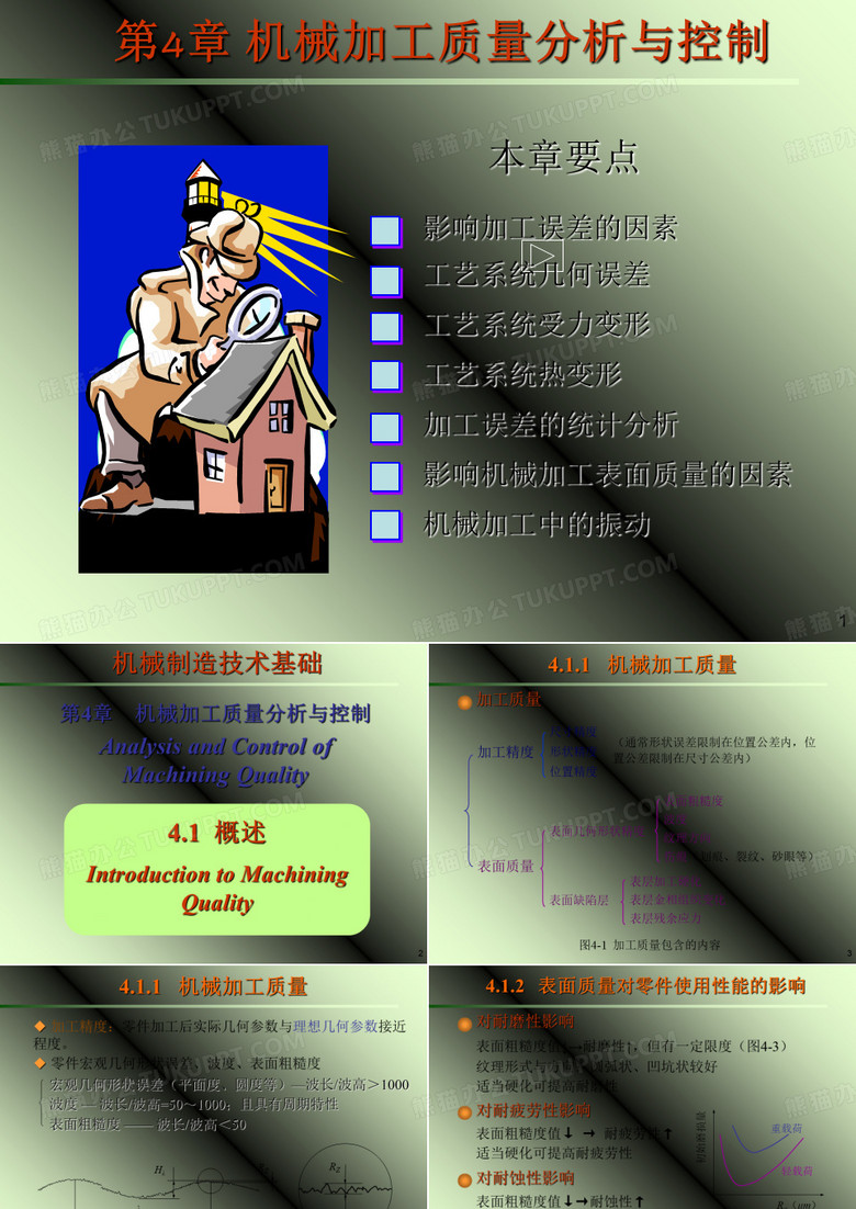 机械加工质量分析与控制