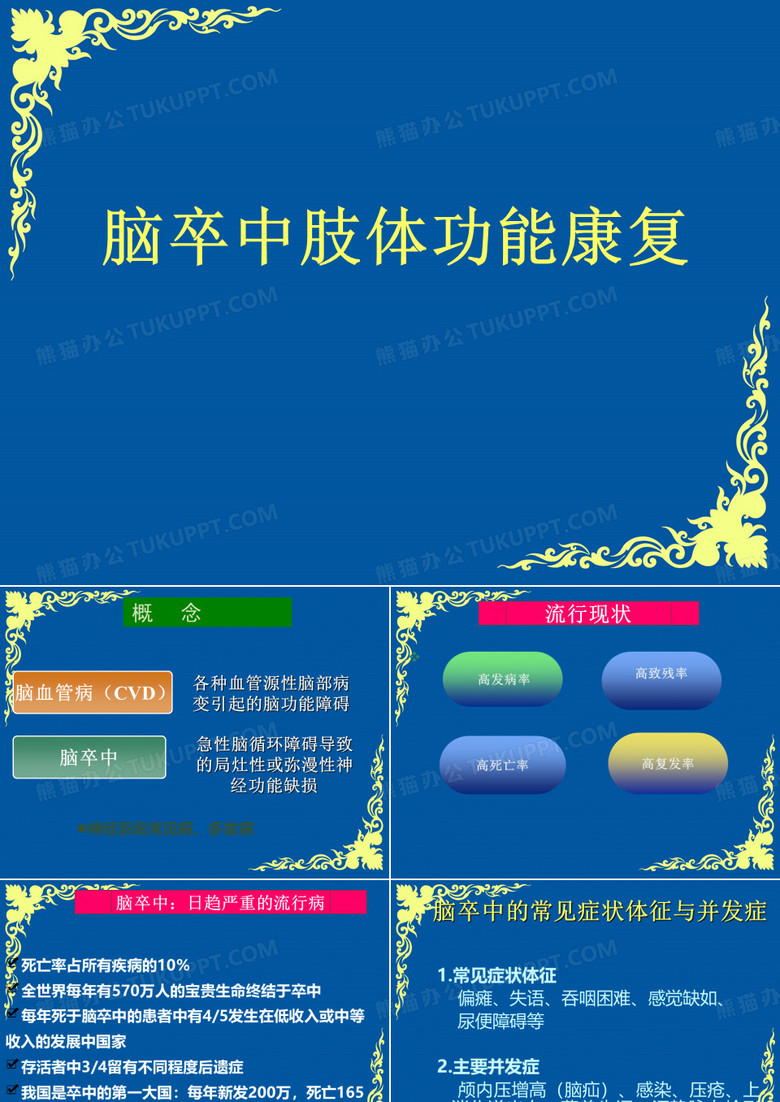 脑卒中肢体功能康复