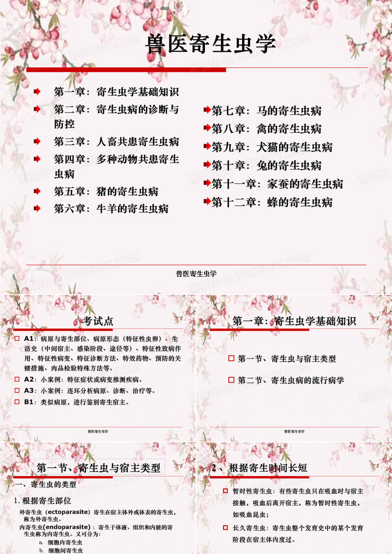兽医寄生虫学