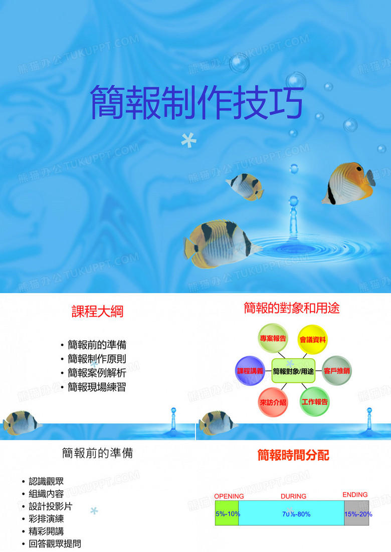简报制作技巧