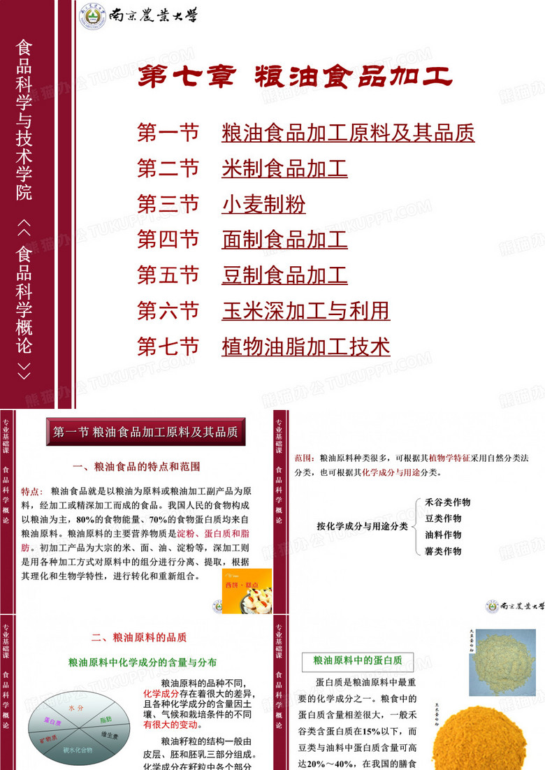 粮油食品加工