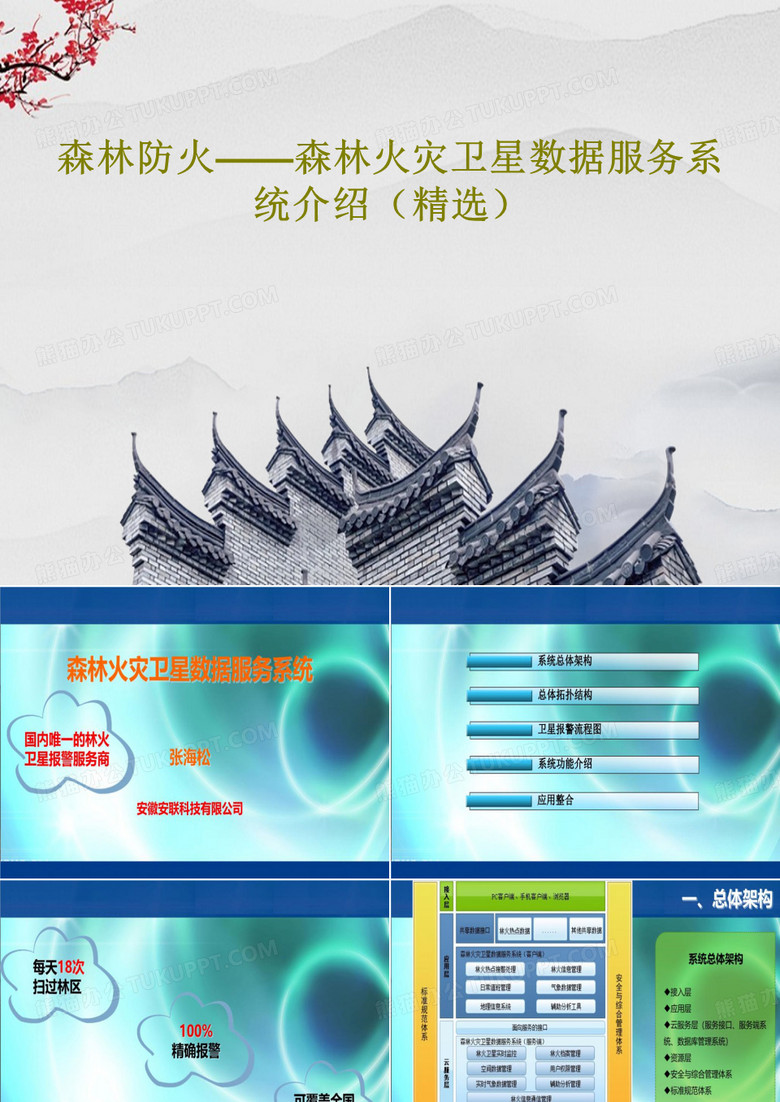 森林防火——森林火灾卫星数据服务系统介绍(精选)共22页