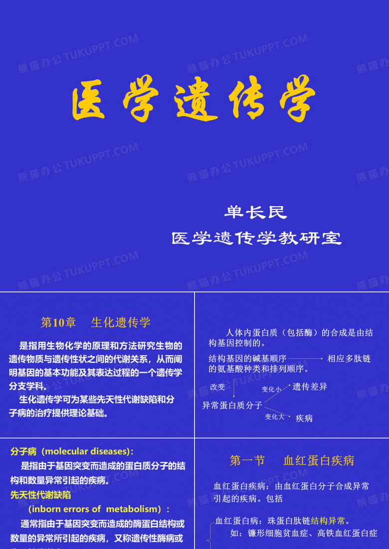 生化遗传学