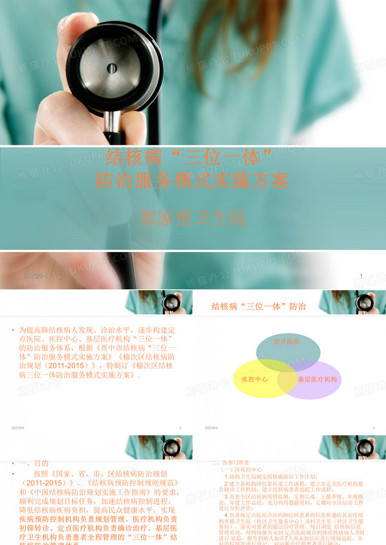 结核病三位一体ppt课件