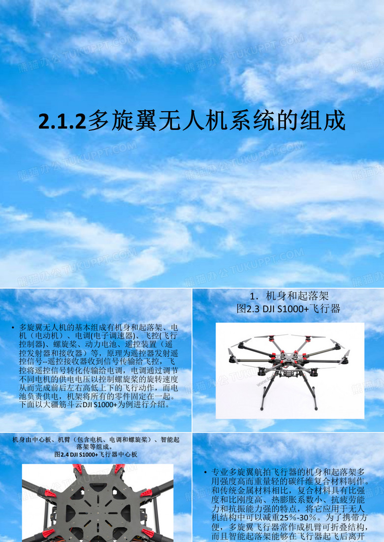多旋翼无人机系统的组成