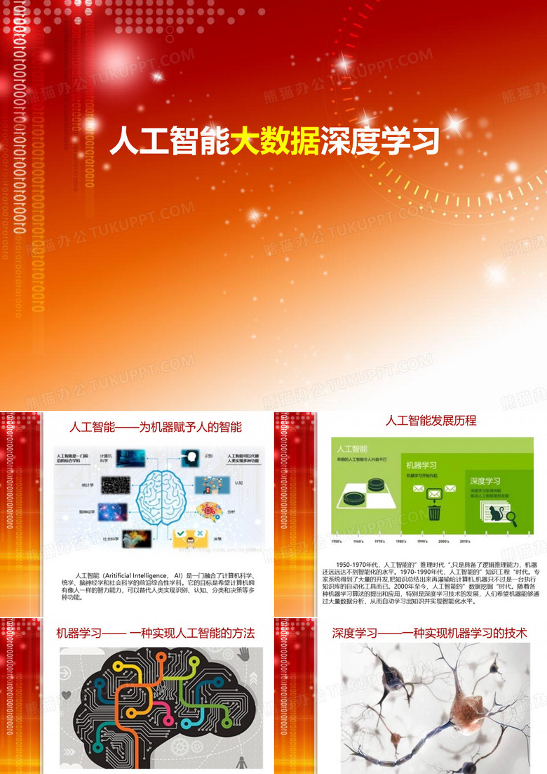 人工智能大数据深度学习