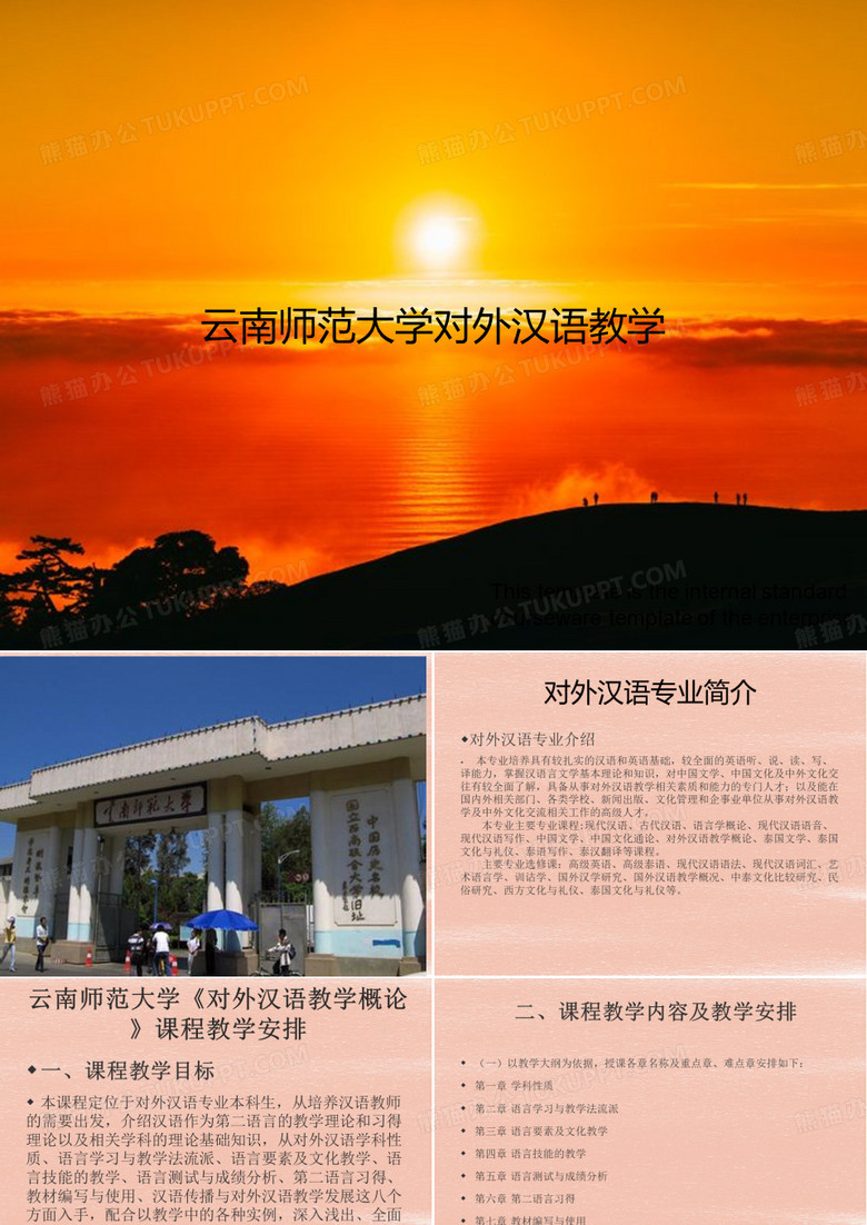 《云南师范大学对外汉语教学》教案