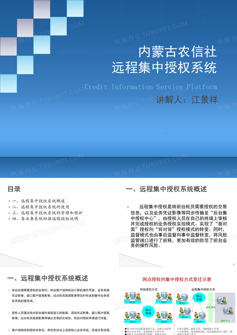 远程集中授权系统(公司方)讲解课件