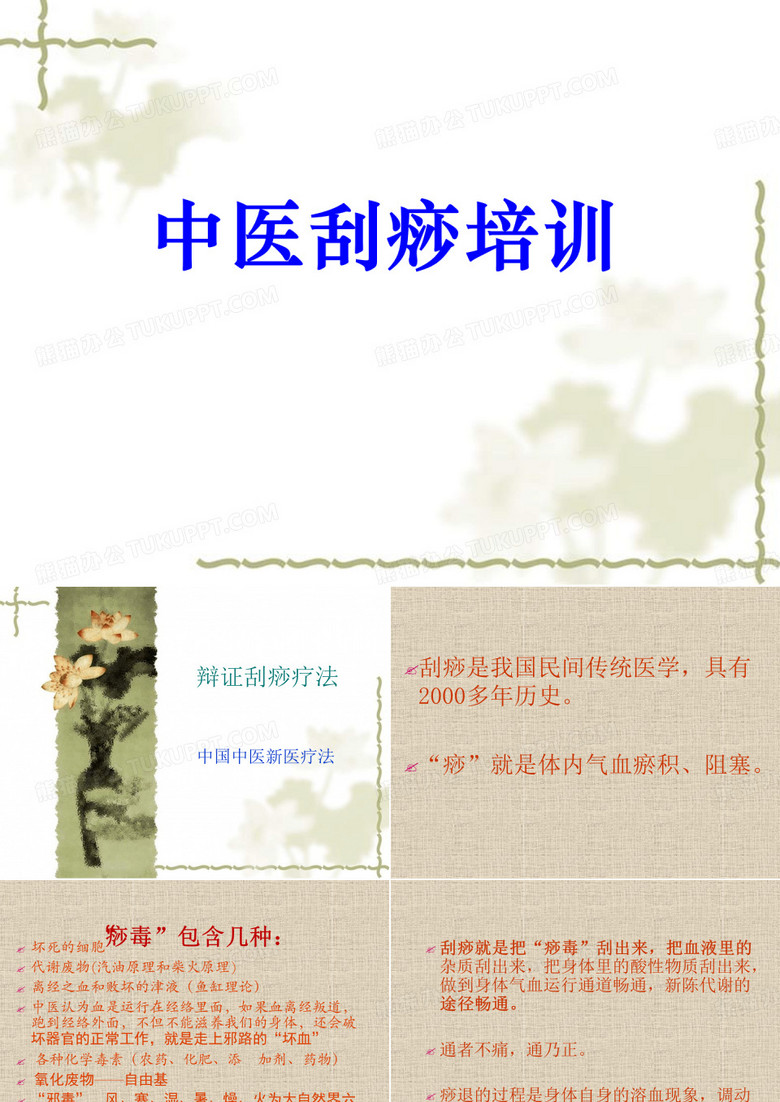 中医刮痧培训