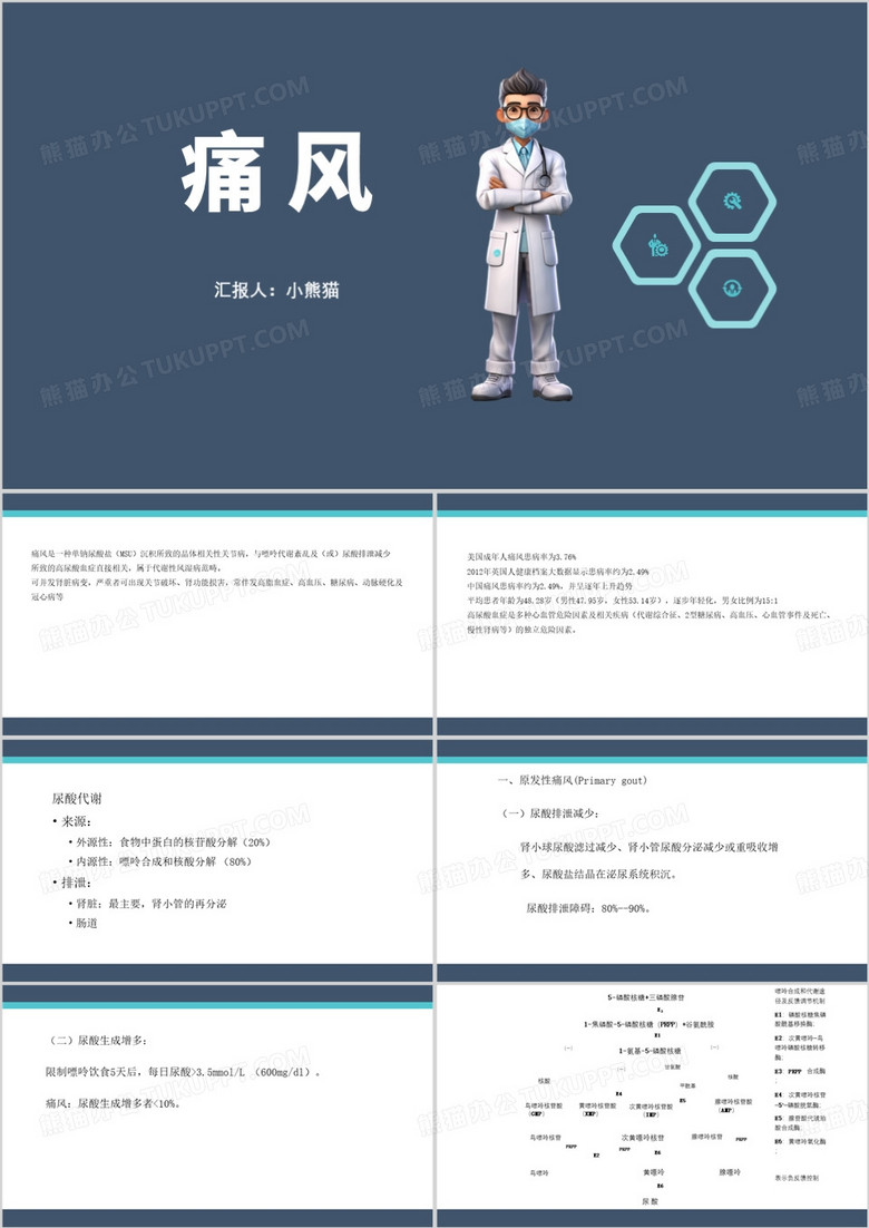 藍(lán)色醫(yī)療簡約風(fēng)痛風(fēng)PPT模板 藍(lán)色醫(yī)療簡約風(fēng)痛風(fēng)PPT模板