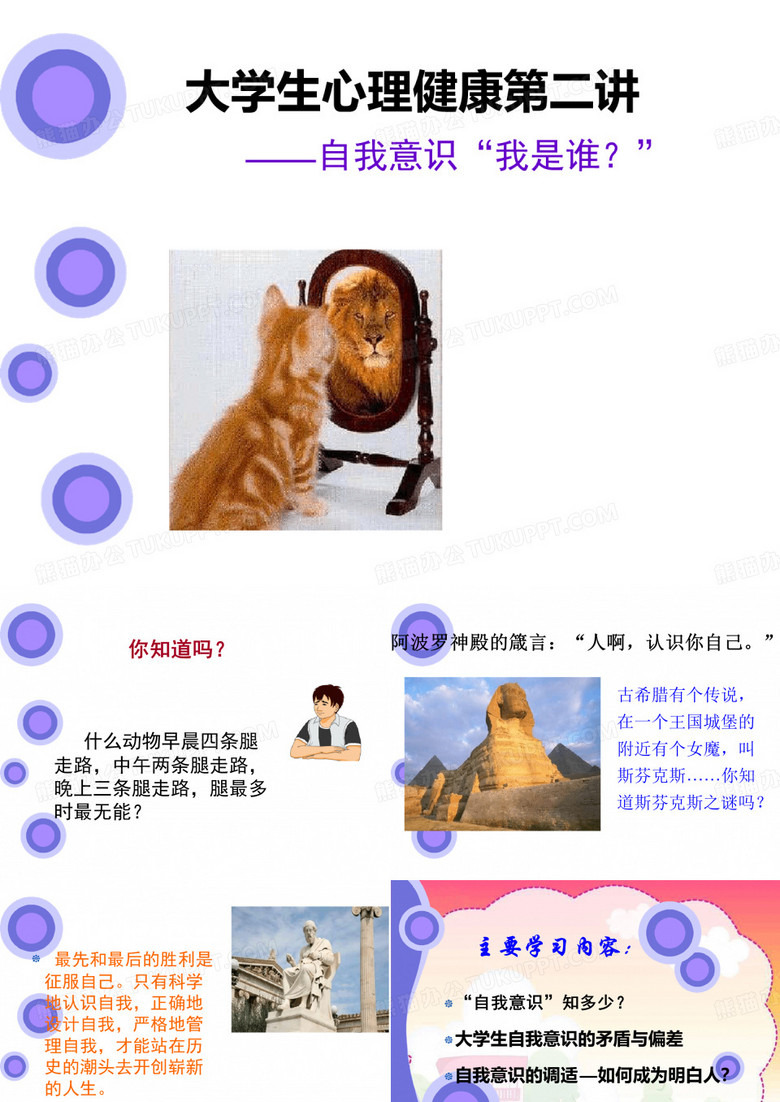 大学生心理健康教育大学生自我意识