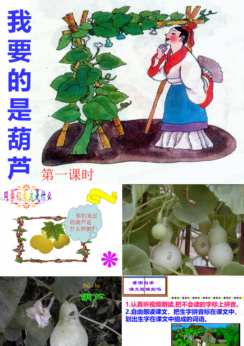 14《我要的是葫芦》第一课时