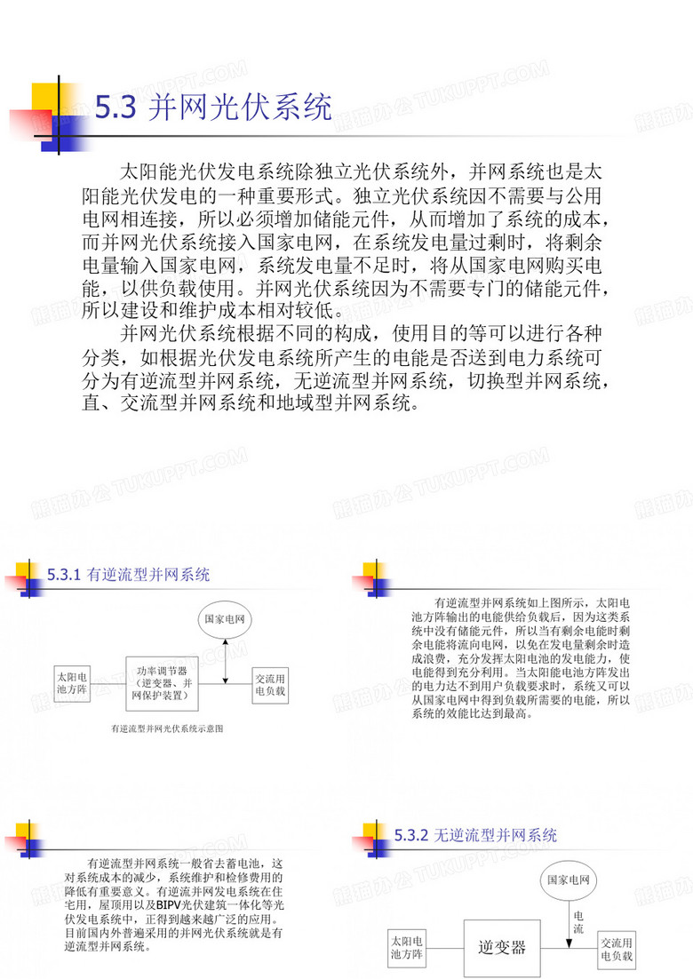 并网光伏发电系统