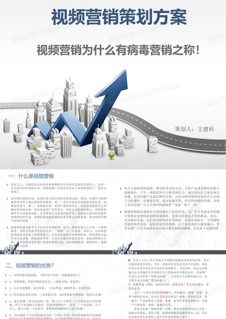 视频营销策划方案精品PPT课件