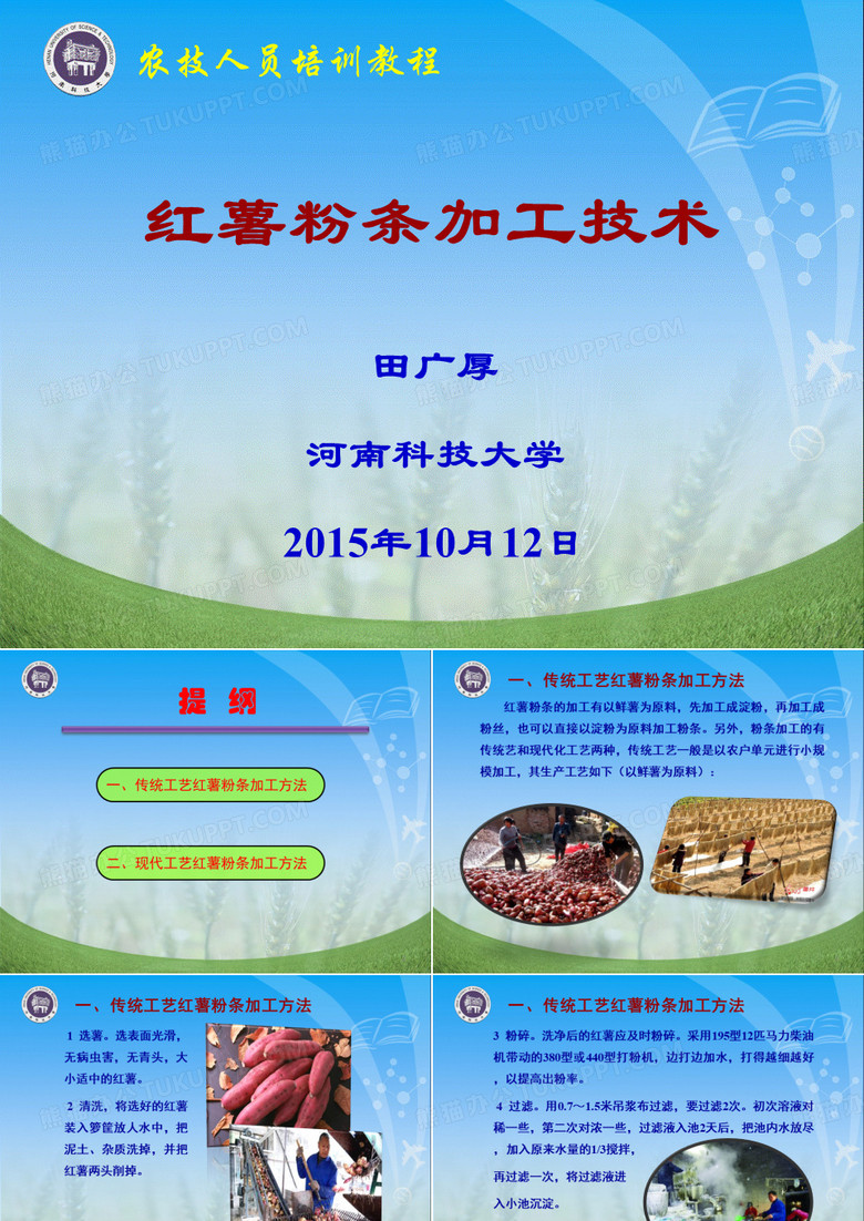 红薯粉条加工技术