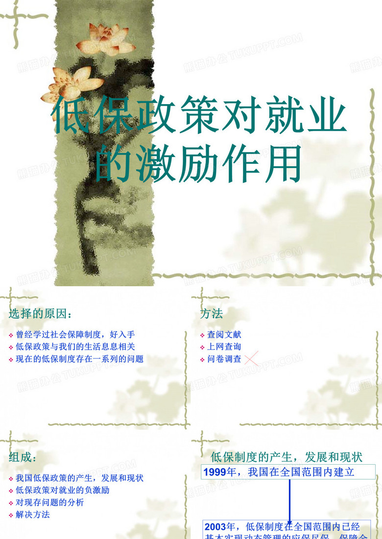 低保政策对就业的
