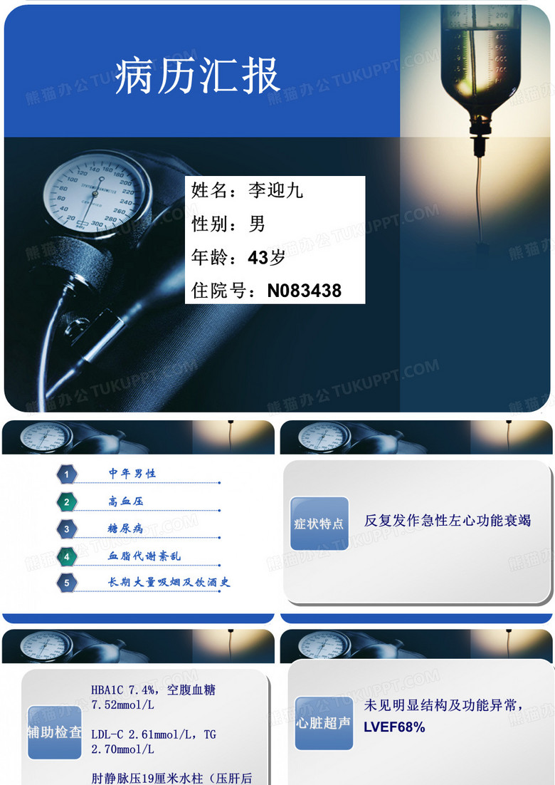 冠心病病历讨论