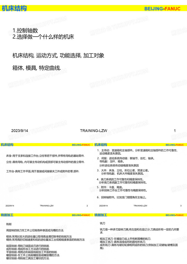 FANUC系统功能介绍
