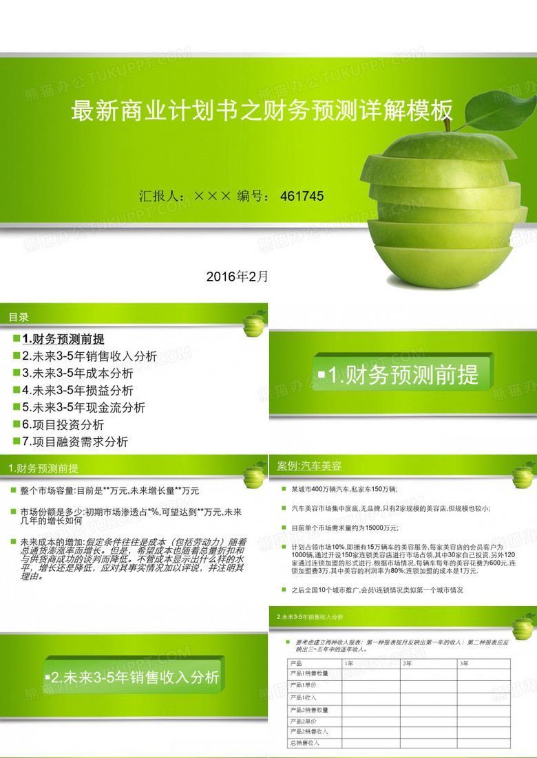 最新商业计划书之财务预测详解