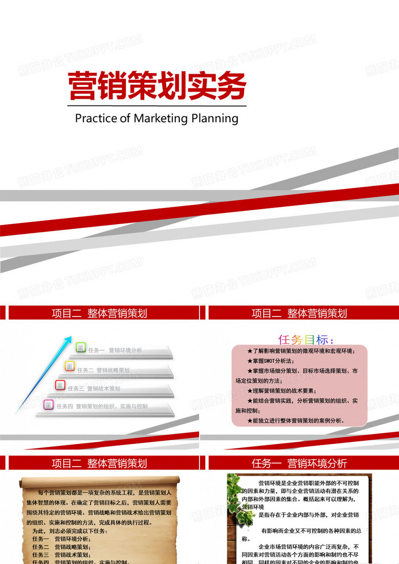 项目二  整体营销策划 《营销策划实务》教学课件