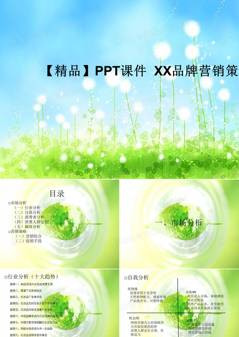 【精品】PPT课件  XX品牌营销策划案
