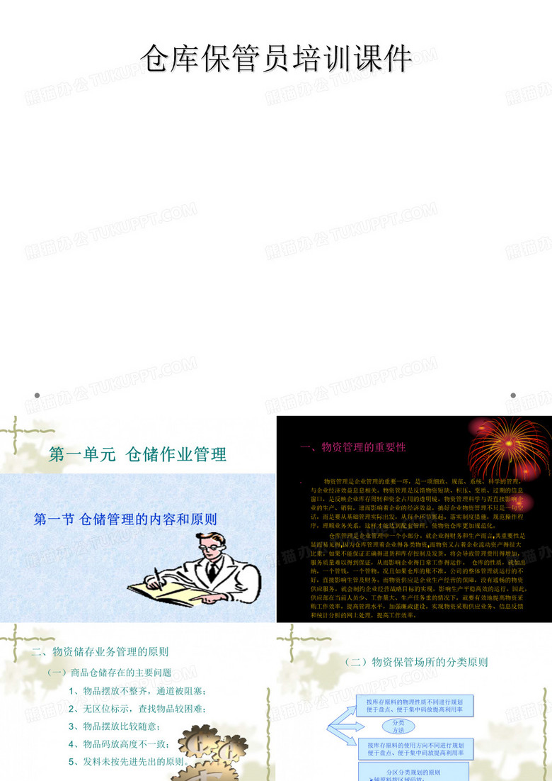 仓库保管员培训课件