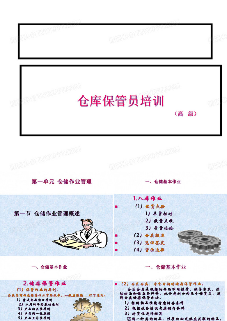 仓库保管员培训课程