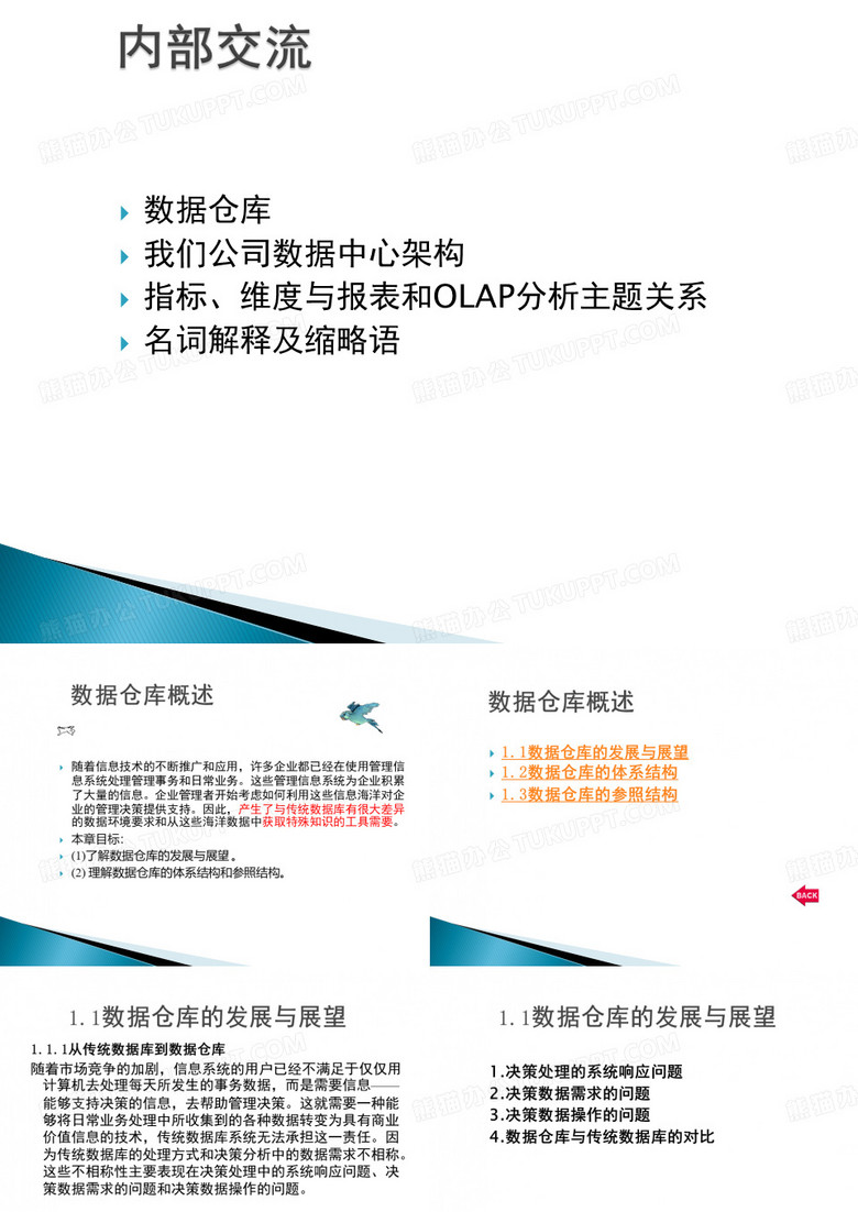 数据仓库基础知识培训