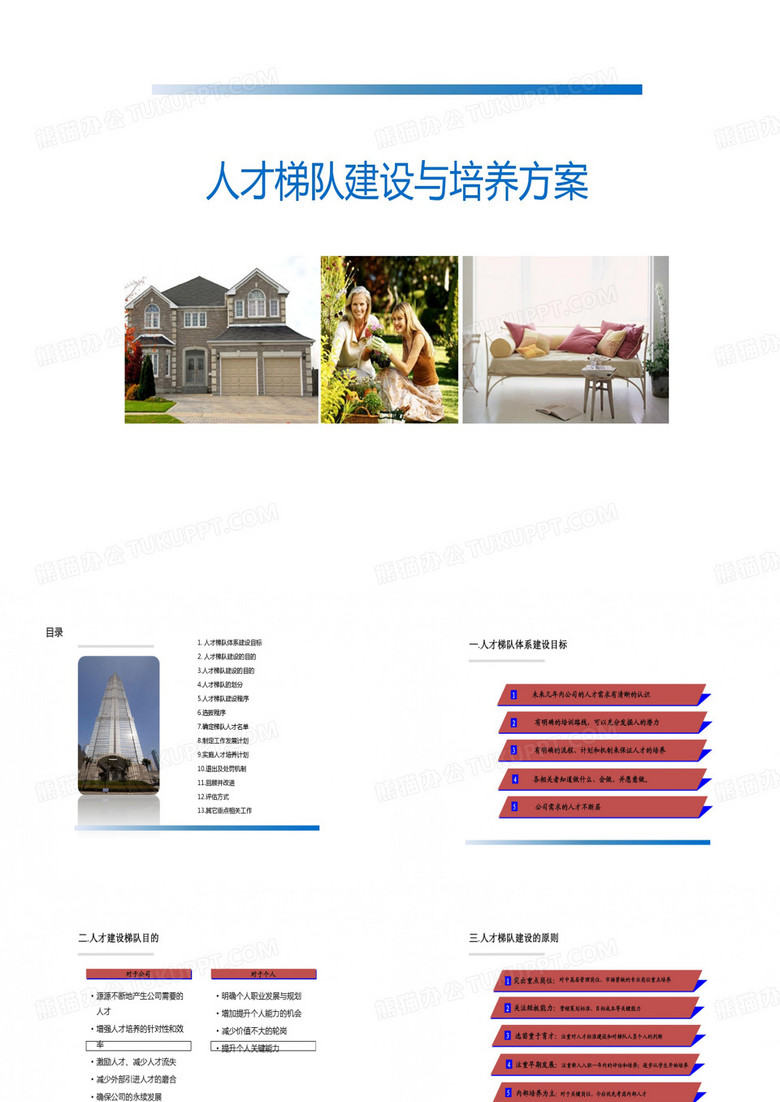 人才梯队建设和培养方案共20页