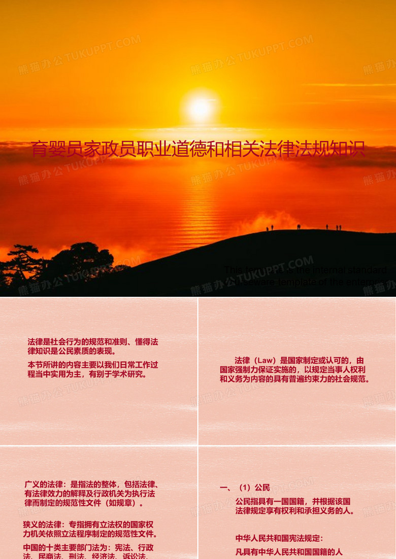 《育婴员家政员职业道德和相关法律法规知识》教案