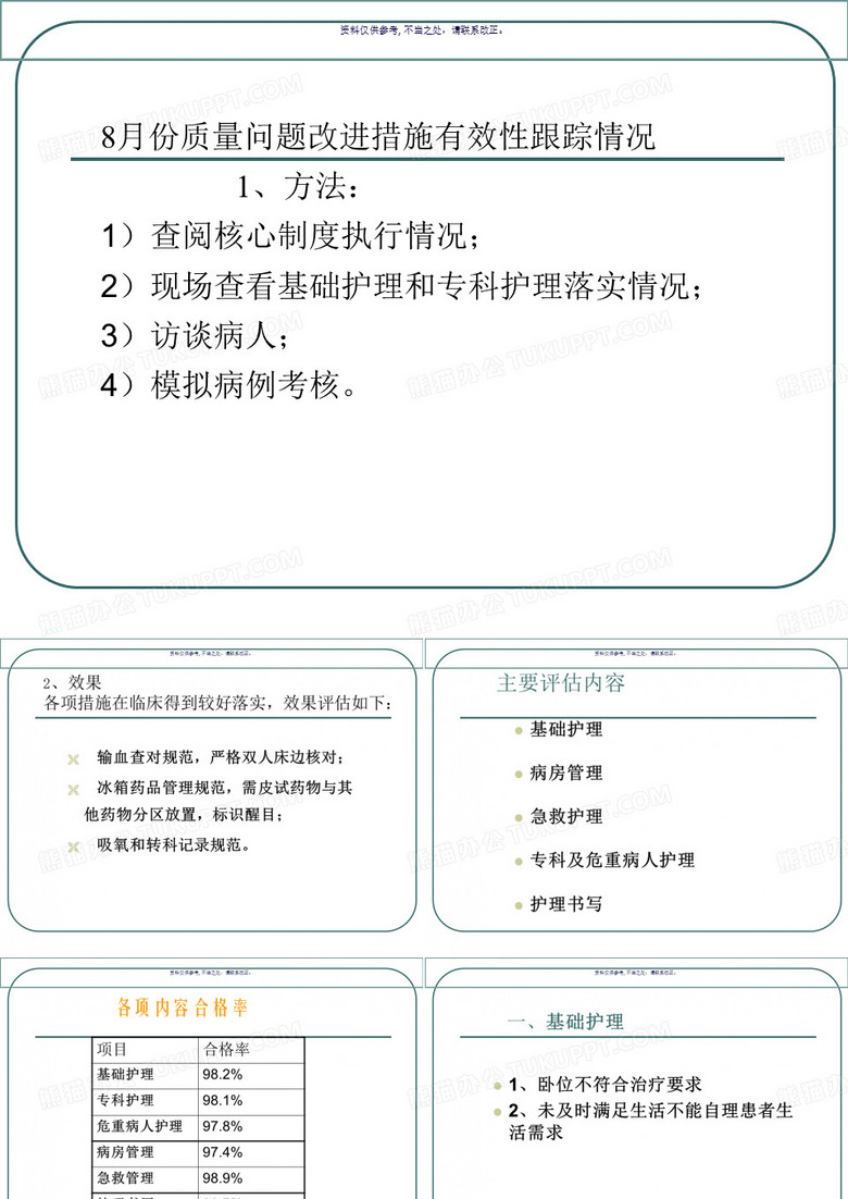 护理质量分析