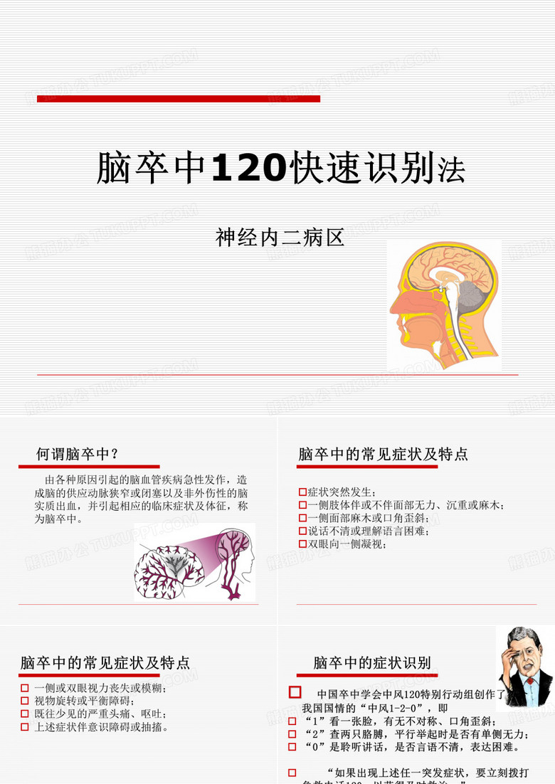 脑卒中的快速识别