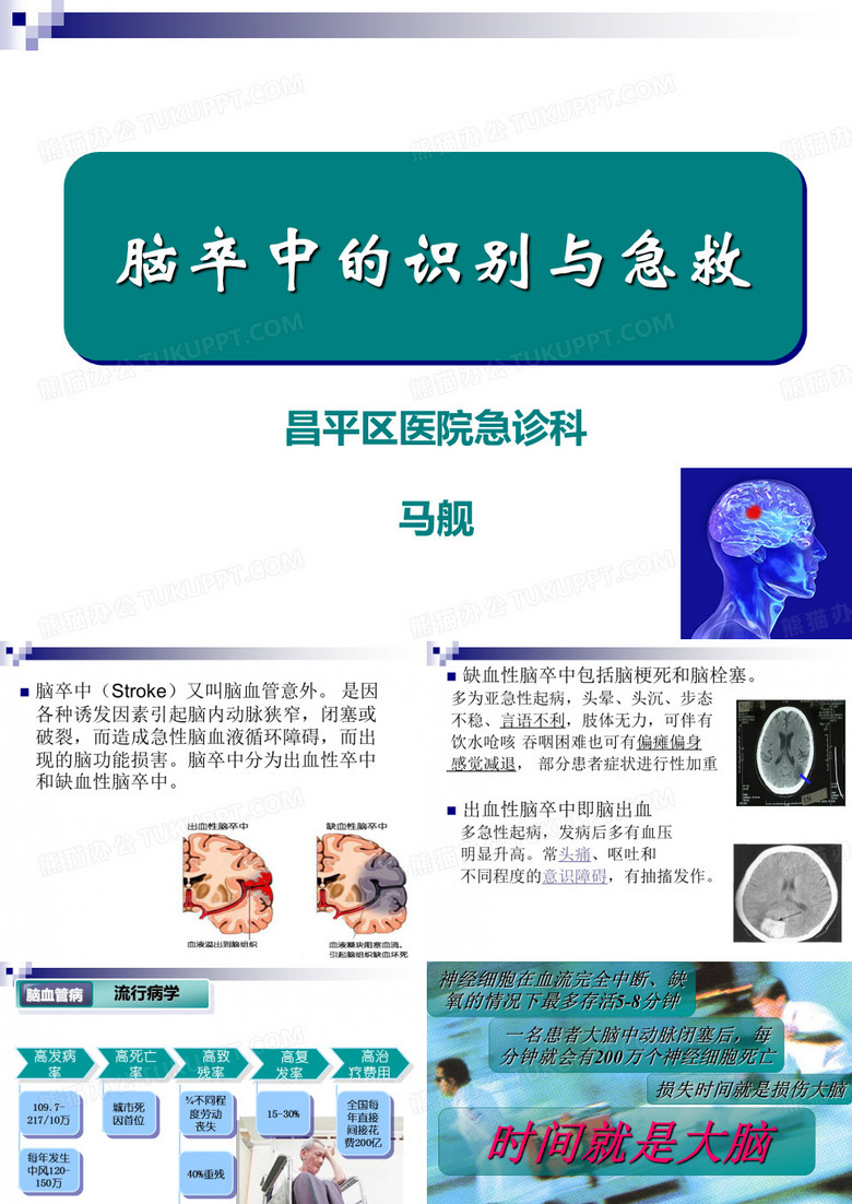 脑卒中的识别及急救