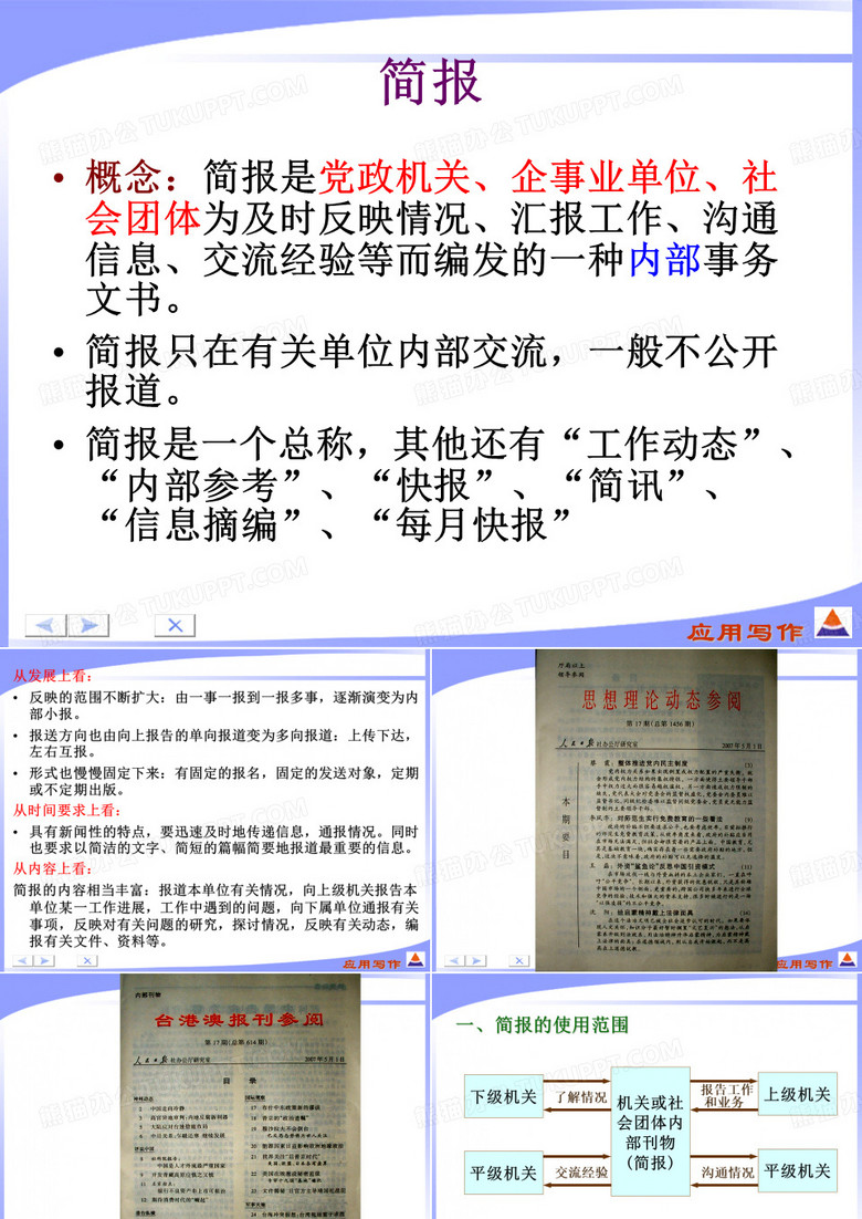 【调查问卷】简报和调查报告