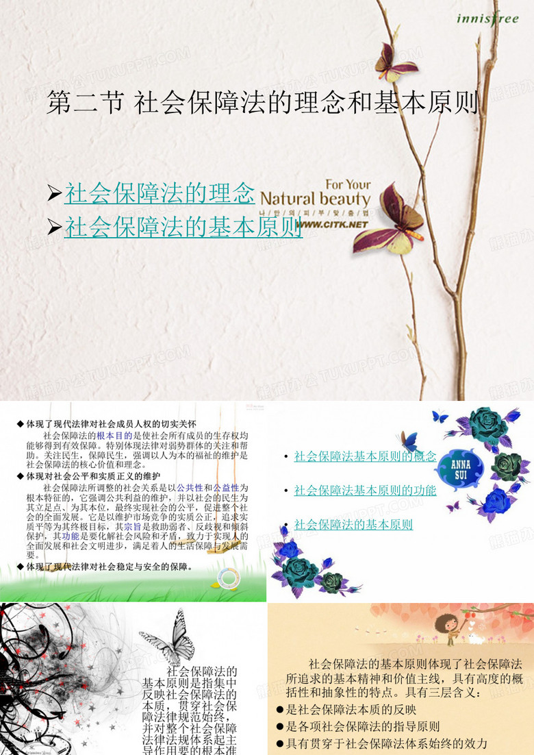 第二节 社会保障法的理念和基本原则
