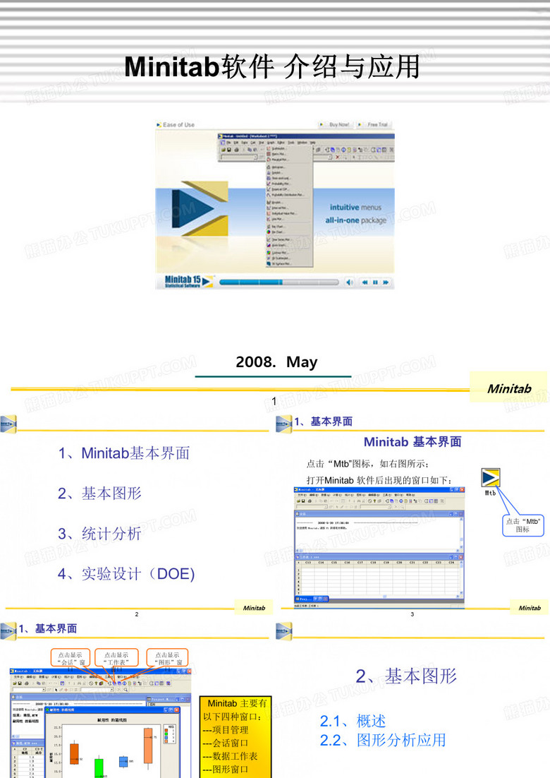 Minitab软件介绍与应用