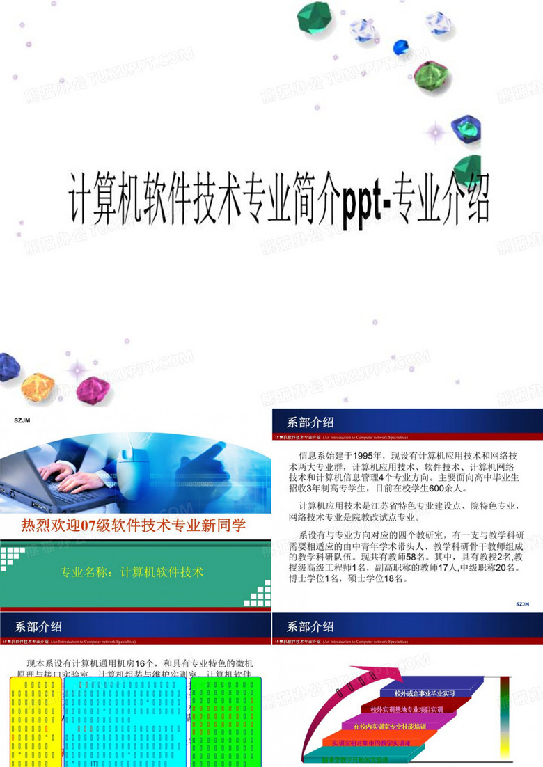 计算机软件技术专业简介ppt-专业介绍