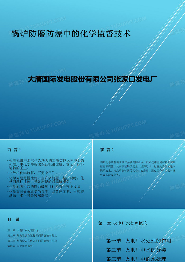 【电站锅炉】锅炉化学监督