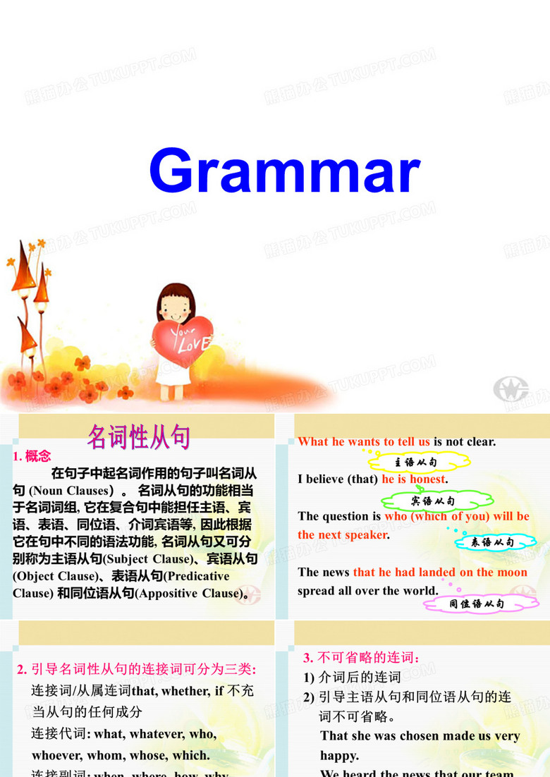 名词性从句