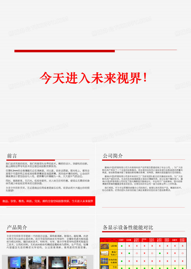 全息屏幕简介