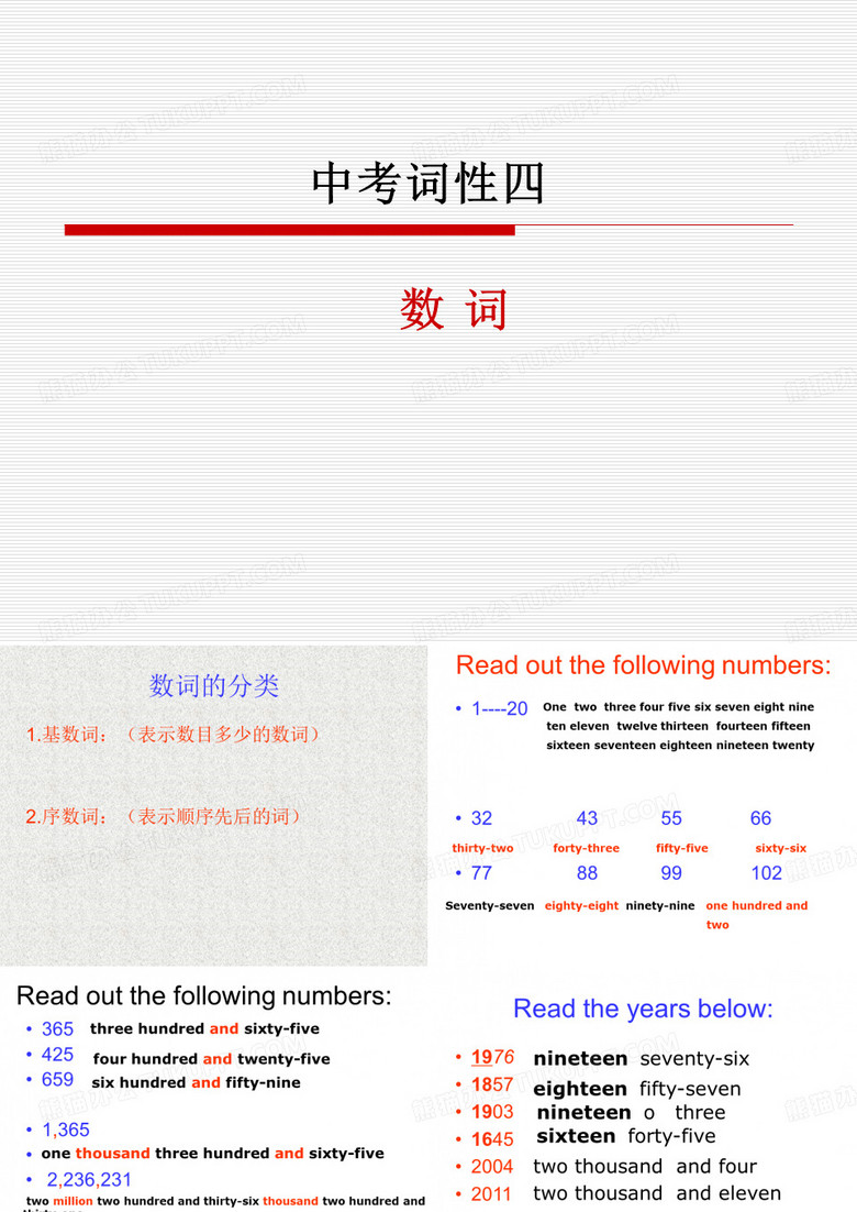 数词