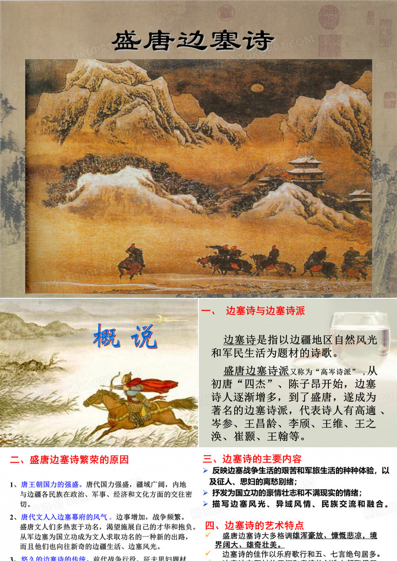 盛唐边塞诗