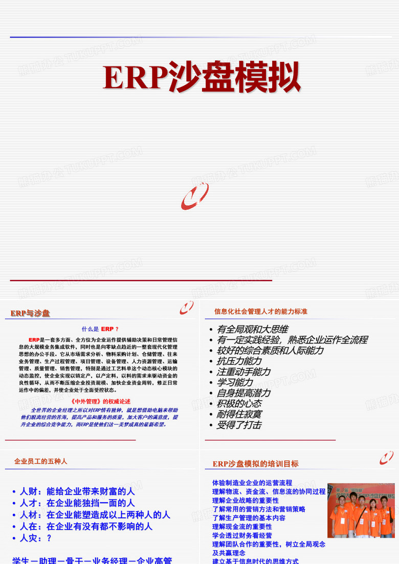 ERP沙盘模拟