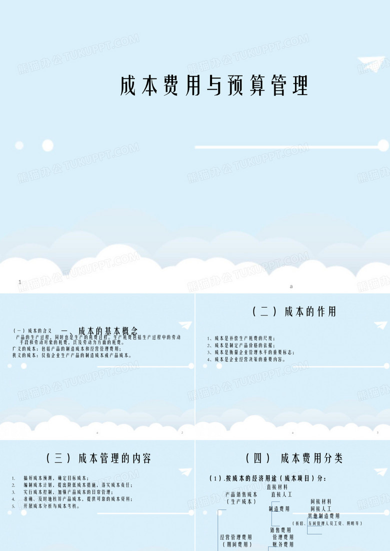 成本费用及预算管理