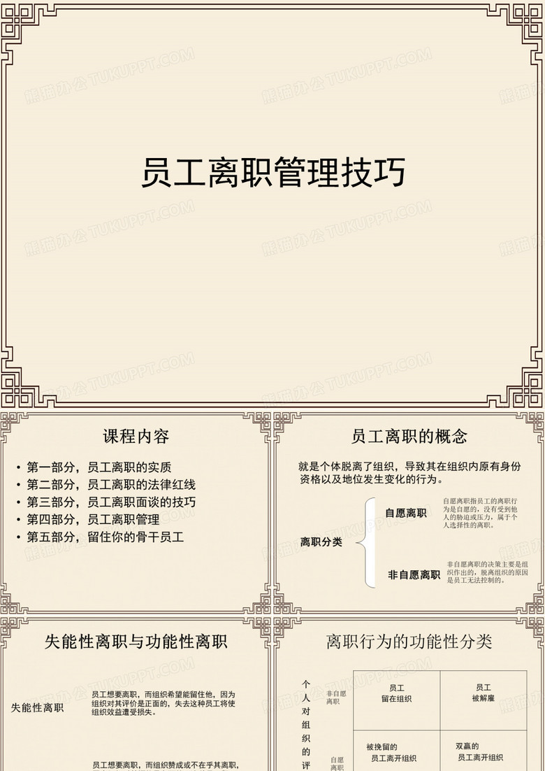 员工离职管理技巧