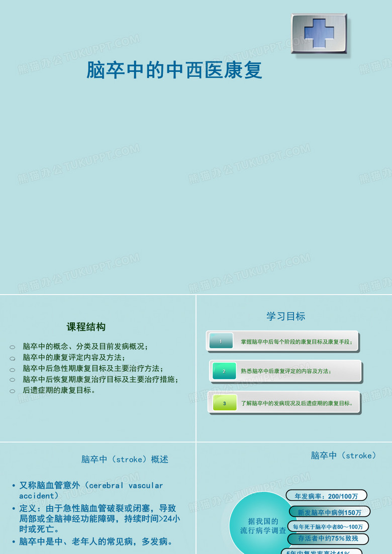 脑卒中的中西医康复