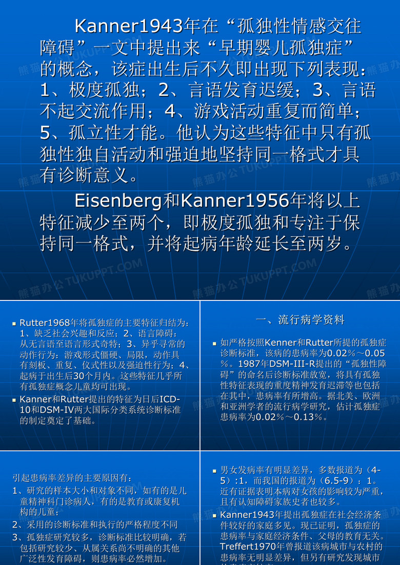 儿童孤独症